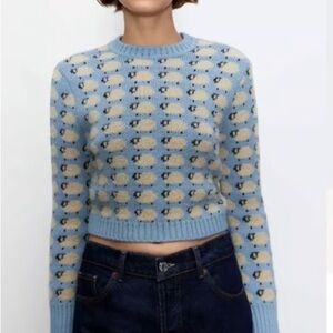Iconic Zara wool sheep sweater